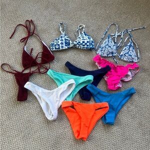 SHEIN Mixed Women's Bikini Bottoms and Tops